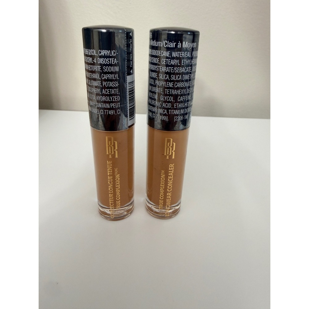 Black Radiance Longwear Concealer Womens Light to Medium 1320496 2pk NWT